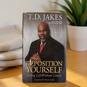 Reposition Yourself by T.D. Jakes | Hardcover Book on Faith & Personal Growth
